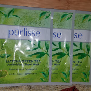 😘2 FOR 20$😘Purlisse Matcha Green Tea Masks